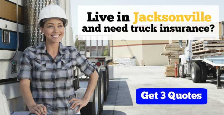 Commercial Truck Insurance in Jacksonville, FL – Get 3 Quotes