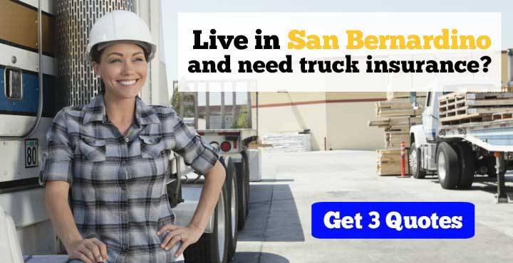 San Bernardino trucking insurance quotes